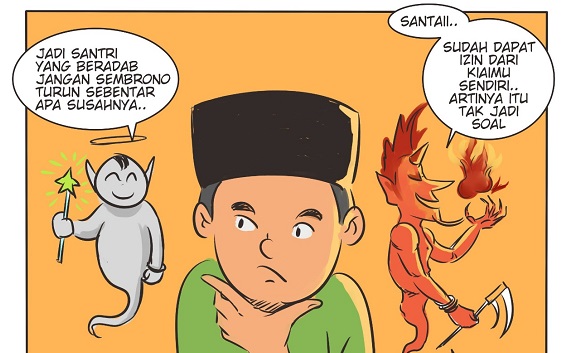 Kebelet Kentut di Sisi Kiai